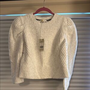 Boden White Crew Neck Sweater